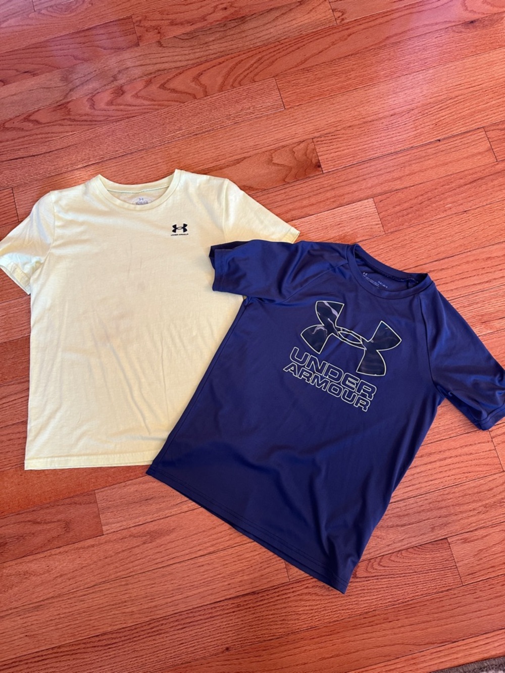 Under Armour Boys' Short Sleeve Tee Set - Yellow & Navy